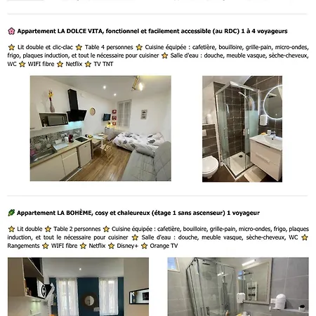 Chez Jean-yves Et Zoe - La Boheme - Au Calme, Tres Propre, Proche Parkings 尼奥尔