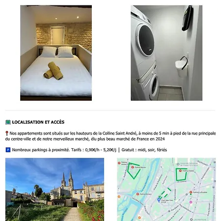 Chez Jean-yves Et Zoe - La Boheme - Au Calme, Tres Propre, Proche Parkings 公寓